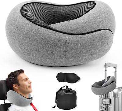 Travel Pillows for Airplanes, Travel Neck Pillow for Airplanes Car, Neck Pill...