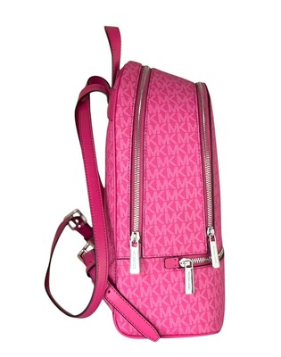 MICHAEL KORS RHEA MEDIUM BACKPACK MK DRAGON FRUIT | eBay display picture 1