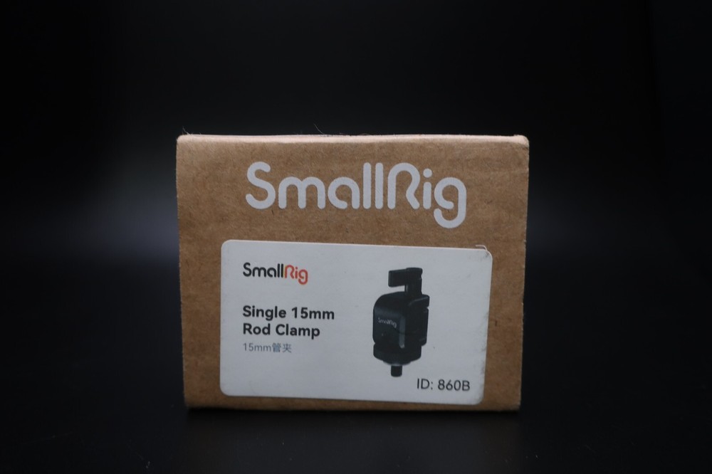 SmallRig Single 15mm Rod Clamp for 15mm rod mount -860B