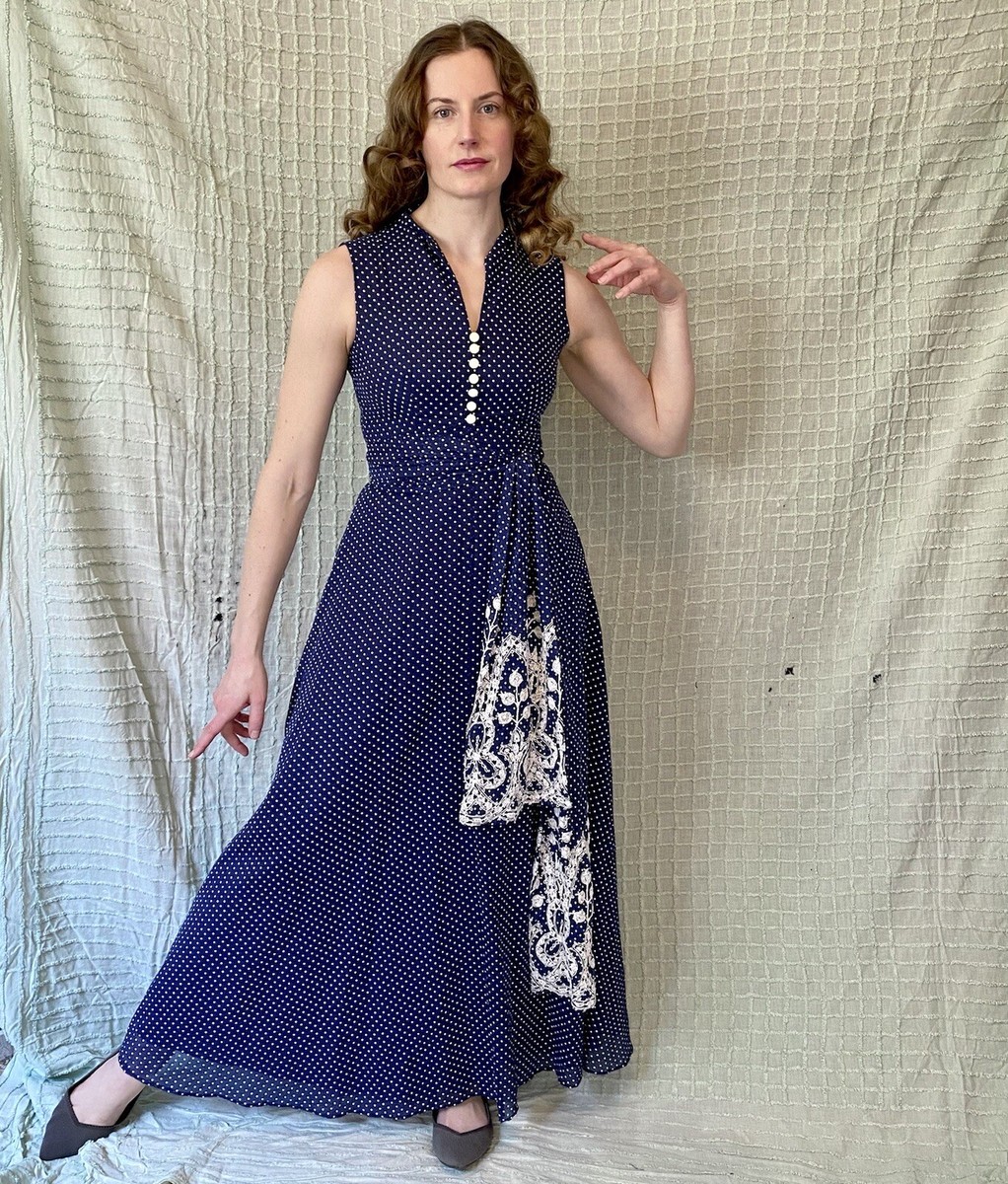 アメリヴィンテージ　FRONT PLEATS LONG DRESS Generic Pleated Long Dress Women O-Neck Lace-Up Belt Solid