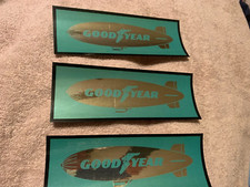 VTG Goodyear Blimp Decal Made in USA American Decal & MFG CO. QTY 3