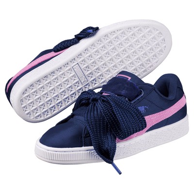 puma basket heart nylon