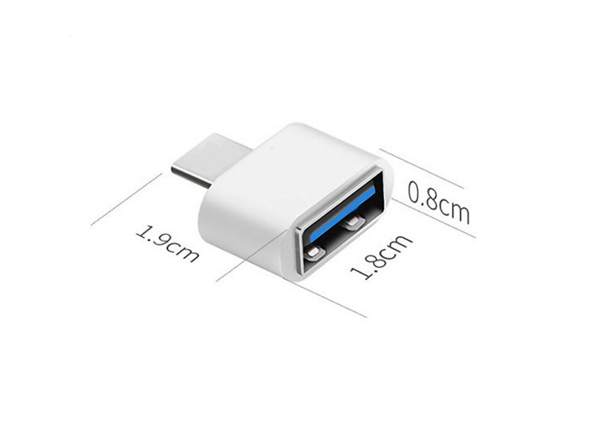 Acheter Adaptateur USB Vers Type-c OTG, 1 Pi&egrave;ce, Pour Macbook Samsung S20, Connecteur USBC OTG, Convertisseur USB USB-C M&acirc;le Vers Micro USB Type-c Femelle