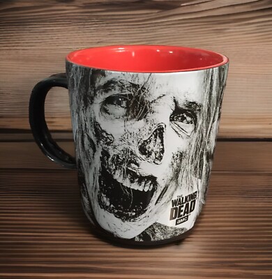 The Walking Dead Large Oversized 20 oz Coffee Mug with Zombie Mold Inside