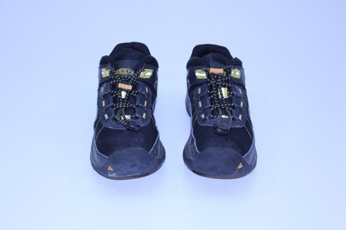 Keen Targhee Black Hiking Shoes 2 Trail Sneakers Boys Youth TD Sport Yellow Draw - Picture 5 of 22