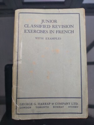 Harrap s Classified Revision Exercises in French with Examples PB 1944
