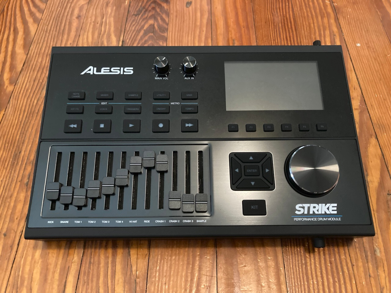 Alesis Strike Drum Module (Used) w/Snake Cable, Charger, Mount & Memory