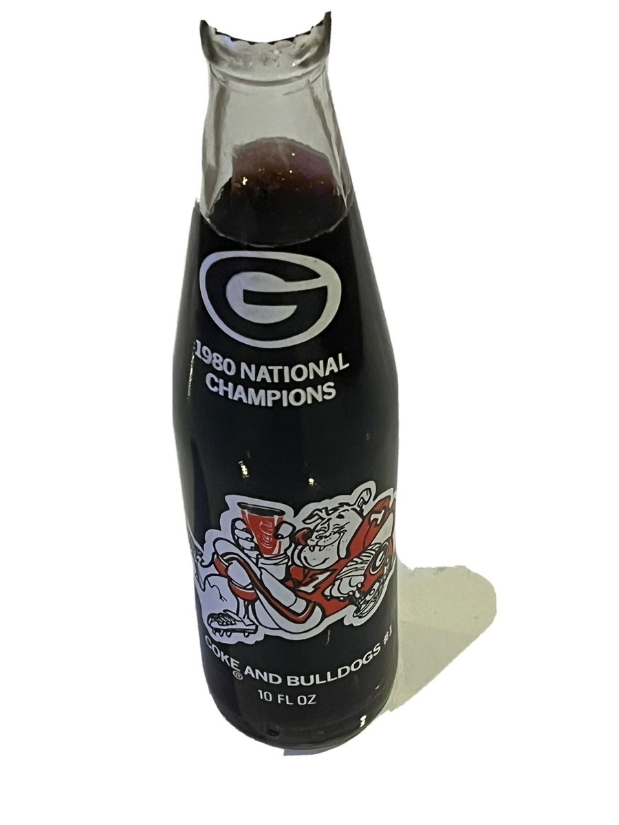 VINTAGE 1980 Georgia Bulldogs National Championship Coca-Cola