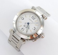 Cartier Pasha C Big Date Automatic - 2475 -35 mm Stahl