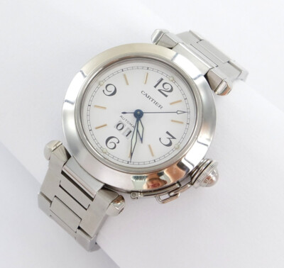 Cartier Pasha C Big Date Automatic - 2475 -35 mm Stahl