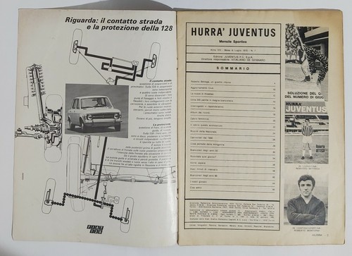 50837 Hurrà Juventus a. VIII n. 7 1970 - Roberto Bettega Italia Egitto 5 a 1 - Picture 2 of 5