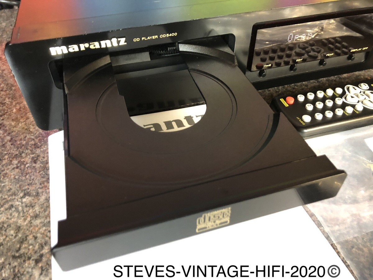 MARANTZ CD5400 CD PLAYER (AUDIOPHILE) + NEW REMOTE, OPTICAL