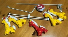 Vintage Plush Giraffes Crib Musical Mobile Eden Baby Nursery