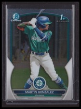 2023 Bowman #BCP-28 Martin Gonzalez Chrome Prospects Seattle Mariners