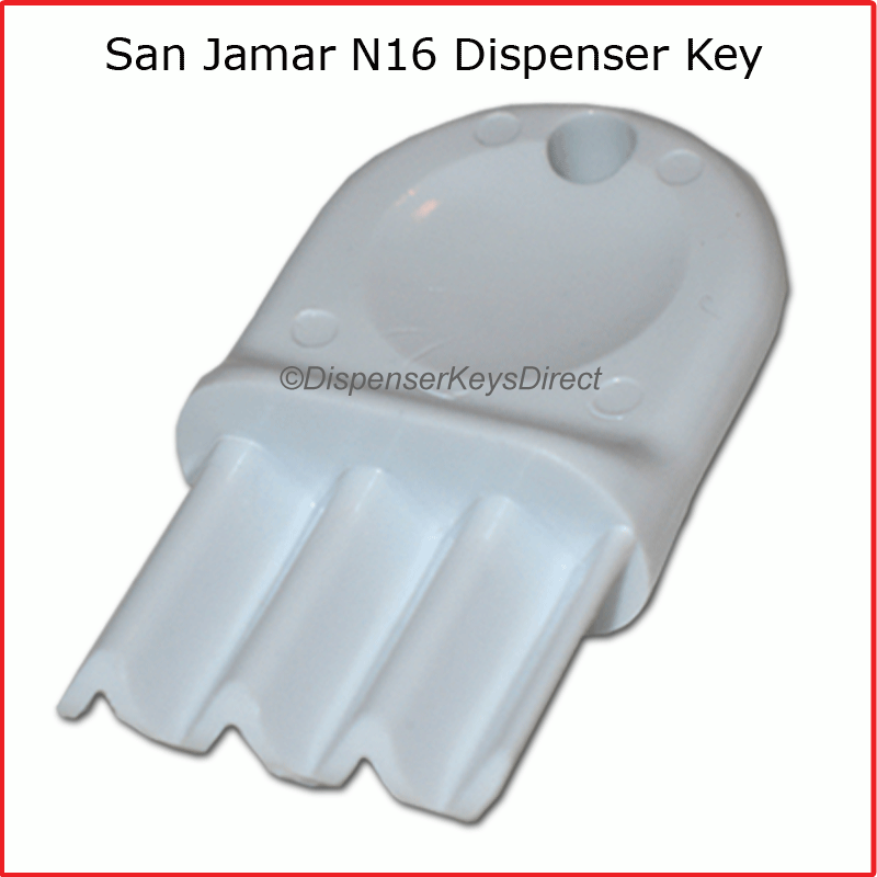 San Jamar Master Key Set for Paper Towel, Toilet Tissue & Liquid