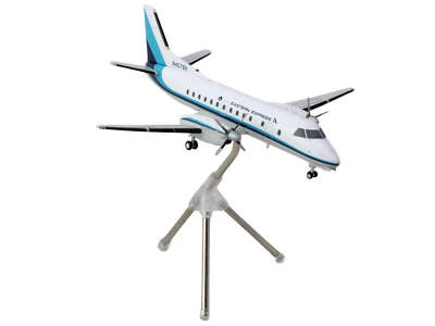 Saab 340A Commercial Aircraft ''Eastern Express/Bar Harbor'' (N407BH) White with B
