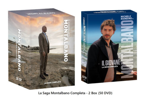 Il Commissario Montalbano + Il Giovane Montalbano - La Saga Completa (50 DVD) - Foto 1 di 3