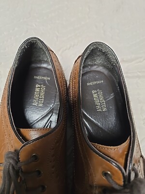 Johnston & Murphy Jennings Wingtip Mens 11.5 M Brown  display picture 2