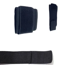 Weight Lifting Wrist Wraps Gym Workout Training Support Straps  Adjustable Black