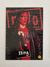 1998 Topps WCW/nWo Wrestling Stickers S4 Sting