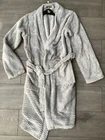 TU Ladies Silver Grey cosy Dressing Gown Small