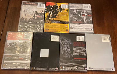 Sons Of Anarchy The Complete Series Seasons 1-7 DVD Sets Brand New