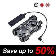 WADSN METAL NGAL RED GREEN DOT LASER SIGHT IR RAY HUNTING WEAPON LASER(Black)