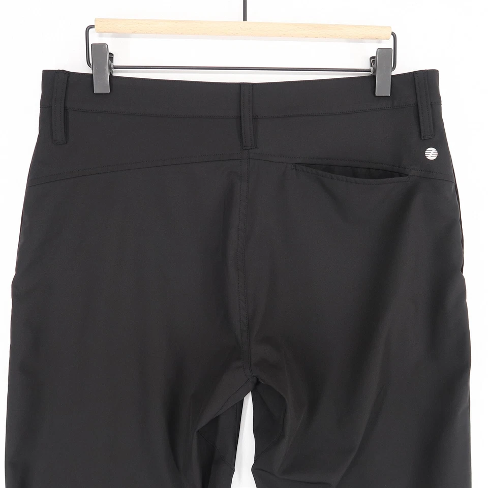 Calça masculina Z By Zella 31 preta elástica leve desempenho chino - Imagem 4 de 4