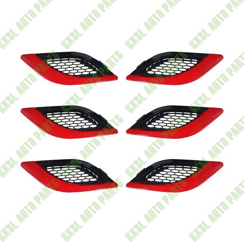 1 Set For Maserati Quattroporte Levante Ghibli Air Vent Outlet Cover Fender Trim - Picture 6 of 14