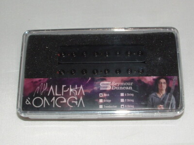 Seymour Duncan Mark Holcomb Alpha Neck 8 String Pickup BLACK   New in Box