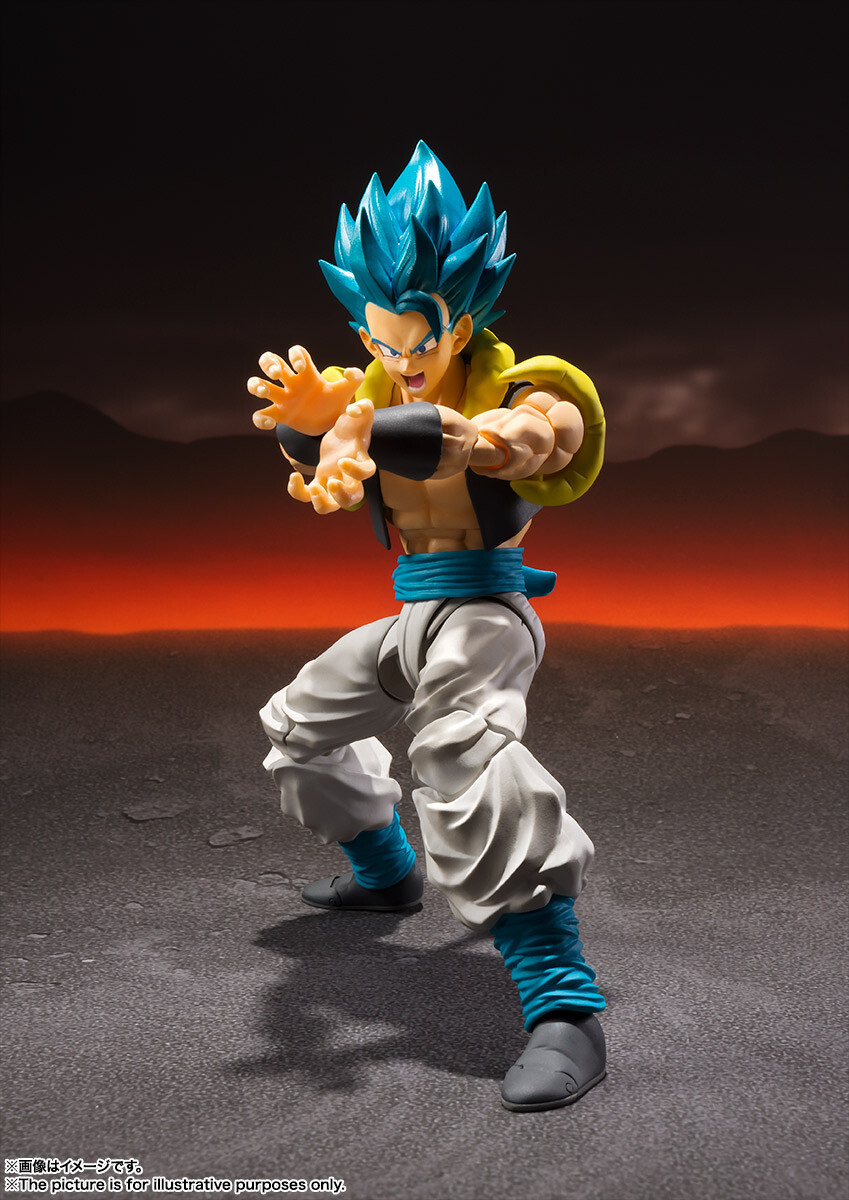  Bandai S.H. Figuarts SSGSS Gogeta Dragon Ball Super: Broly IN STOCK USA