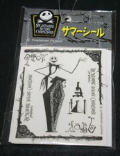 The Nightmare Before Christmas Vintage 1993 Temporary Tattoos Japan Import Htf