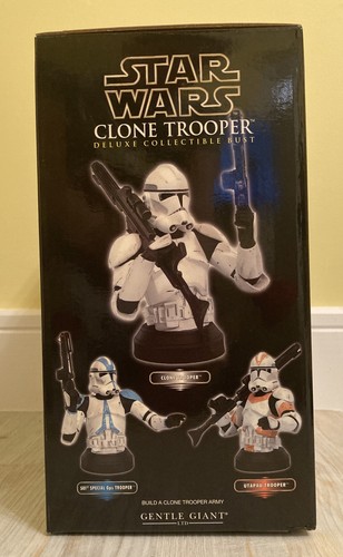 Star Wars Utapau Clone Trooper Revenge Sith Gentle Giant Deluxe Mini Bust 2006 - Picture 12 of 12