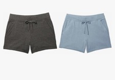 32 Degrees Cool Ladies' Pull-On Short, 2-pack Charcoal/Light Teal Size S New