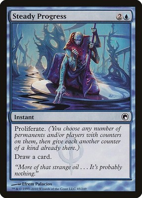 Steady Progress NonFoil Scars of Mirrodin 45 NM MTG