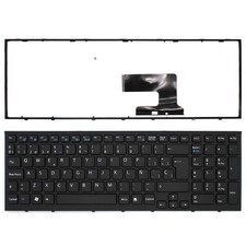 Clavier Pour Ordinateur Portable Sony Vaio VPC-EL VPC-EH Série Avec Cadre Noir