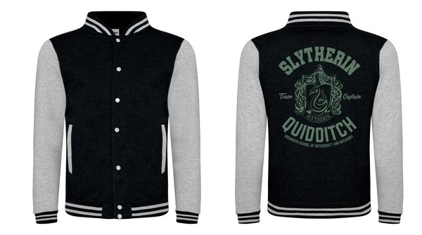 Harry Potter Slytherin Quidditch Black Jacket M-image
