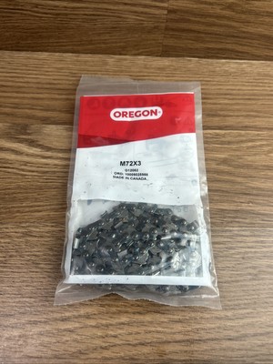 Oregon M72X3 SpeedCut Chainsaw Blades Chain Replacement Parts G12062