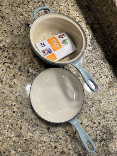 Le Creuset Signature Multifunción 2 en 1 Esmaltado Hierro Fundido Sartén Cocina NUEVO - Imagen 18 de 18