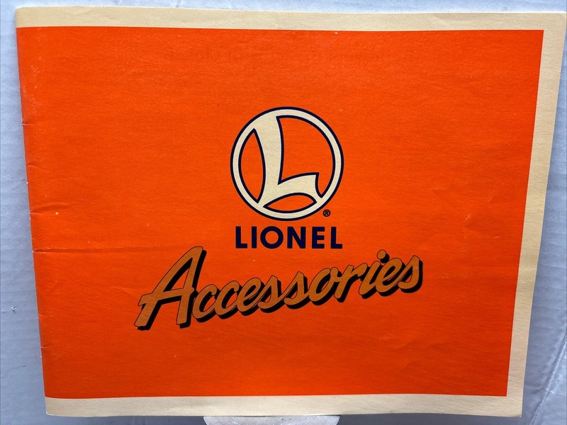 Lionel Accessories 1996 Booklet Sales Catalog 