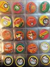 Sabritas 75th Anniversary Tazos Collection – Includes Sleeves – Used