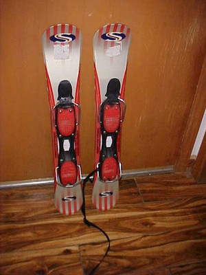 Salomon Snowblade Snowblades / Snow Jam 75 cm, 30'', Jr. Skis, with Bindings USED