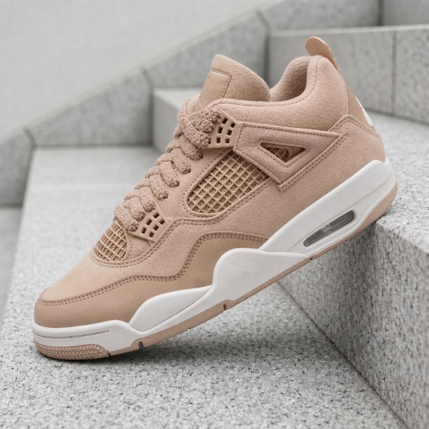 靴 Nike WMNS Air Jordan 4 Retro HV0823-200 Nike Air Jordan 4 Retro Cozy Girl HV0823-200 Women's New | eBay