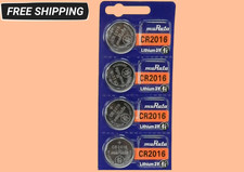 CR2016 - Lithium 3V MURATA- Exp. 2032 / 4 Pcs.