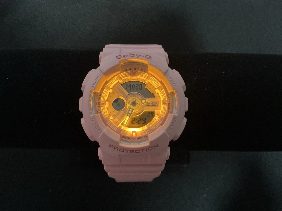 Reloj Casio Baby-G BA-110 Serie Color Rosa BA110-4A1 Foto 3 de 4