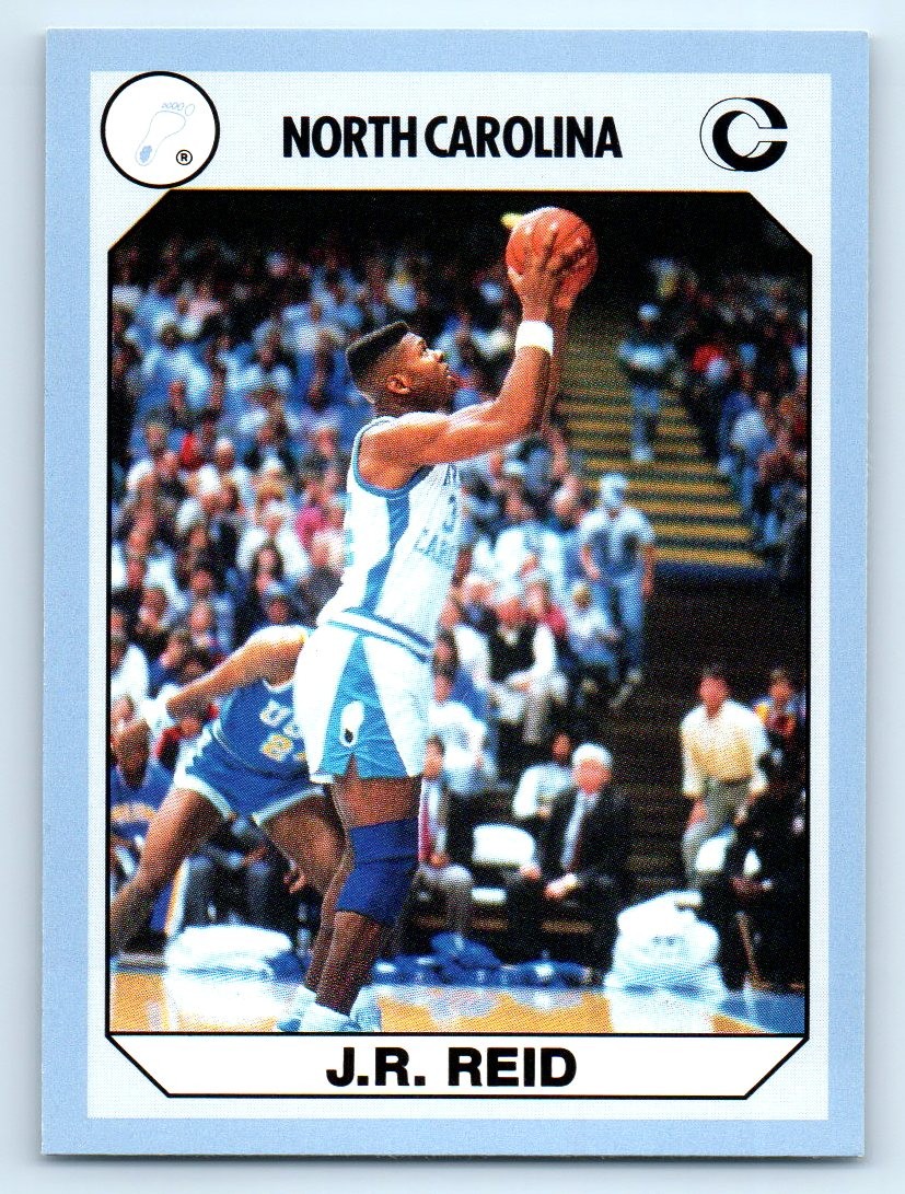 1990-91 Collegiate Collection North Carolina Tar Heels #11 J.R. Reid NBA