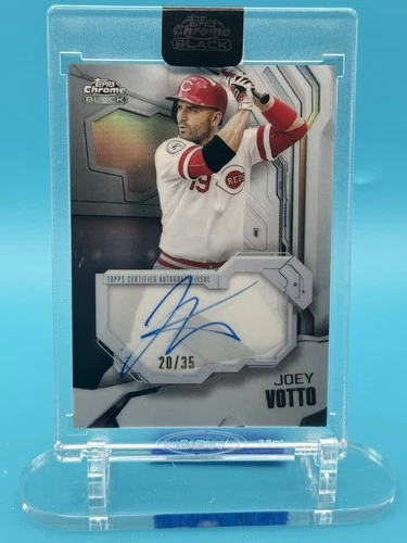 2026 Topps Chrome Black Joey Votto Ivory Autographs (RAW)