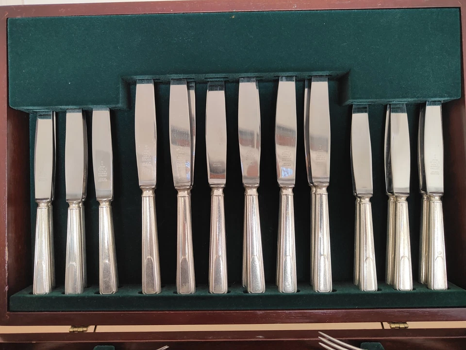 Servizio Posate Art Déco Sheffield James Ryals Cutlery Set - Immagine 2 di 4