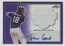 2020 Leaf Perfect Game National Showcase 1/8 Gavin Conticello #BA-GC1 Auto 3h9