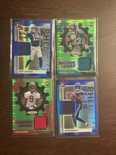 NFL Rookie Patch Lot!! Emeka Egbuka, Riley Leonard, Jalen Milroe, Bhayshul Tuten